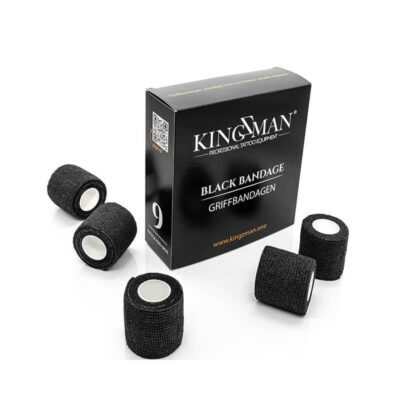 Kingzman Black Bandage Griffbandagen Tätowier Zubehör