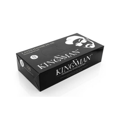 Kingzman Black Latex Handschuhe Größe S