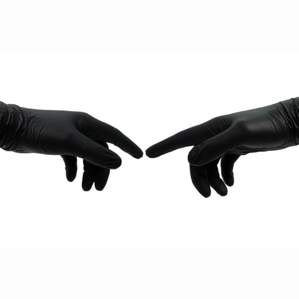 Kingzman Black Latex Handschuhe