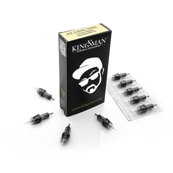 Kingzman Cartridge System Round Shader Tattoonadeln