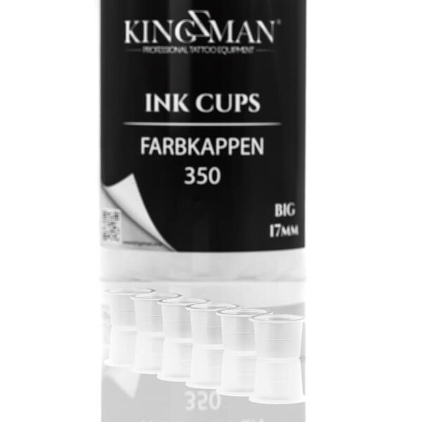 Kingzman Ink Cups Big 17mm Farbkappen für Farbkappenhalter