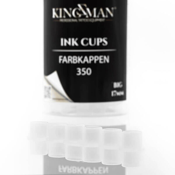 Kingzman Ink Cups Small 17mm Farbkappen mit Standfuß