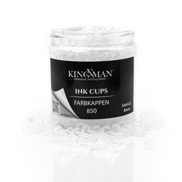Kingzman Ink Cups Small 8mm Farbkappen für Farbkappenhalter